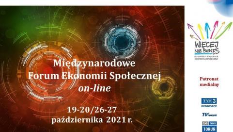 Plakat Międzynarodowego Forum Ekonomii Społecznej