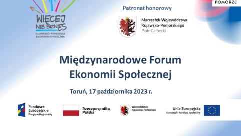 Rejestracja na Międzynarodowe Forum Ekonomii Społecznej otwarta! 