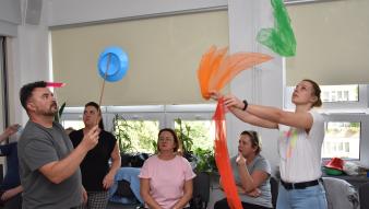 Zajęcia cyrkowe w ramach pedagogiki fascynacji