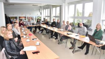 Zdjęcie ze spotkania  Kujawsko-Pomorskiego Konwentu Centrów i Klubów Integracji Społecznej oraz OWES z naszego województwa